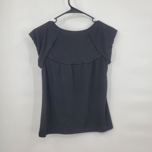 Banana Republic Sequin Neck Top Women Size XS Petite Sleeveless Lightweight Casu - Picture 7 of 9